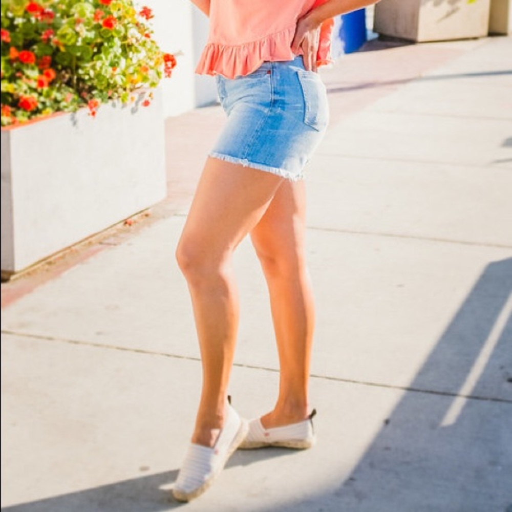 MADEWELL denim shorts
